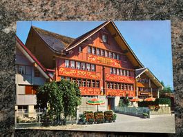 Hotel Säntis, Appenzell, gelaufen 1963