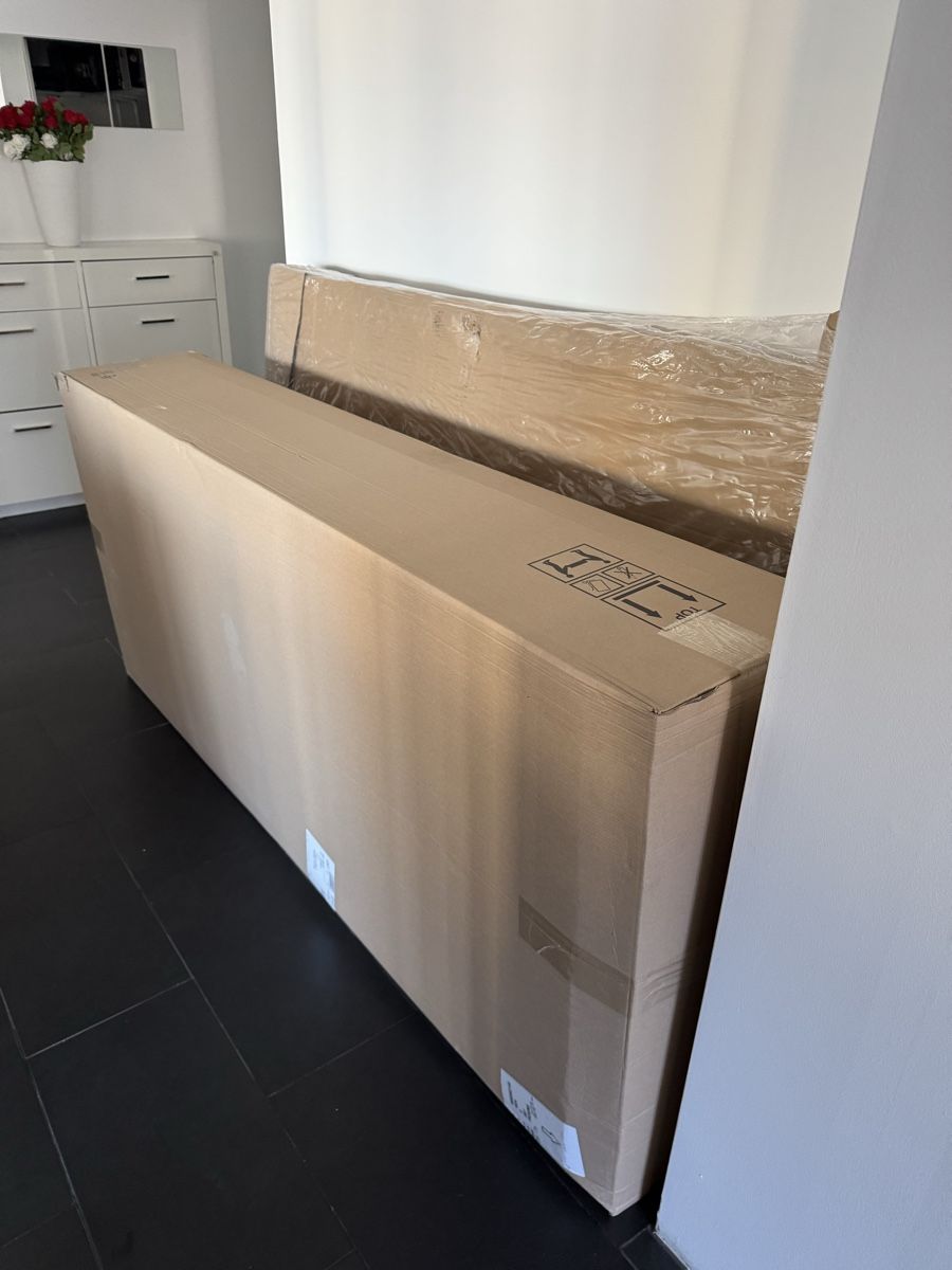 Letti: Boxspringbett grau mit Matratze neu originalverpackt – Nuovo e nell'imballaggio originale da Altstätten SG venduto da Sunreiss 2