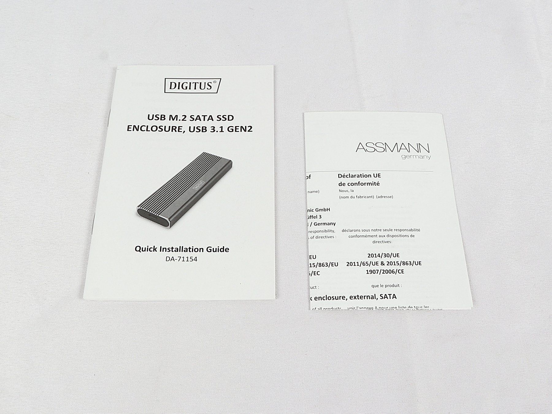 Unità & Adattatore: DIGITUS USB-C M.2 SATA SSD ENCLOSURE, USB 3.1 GEN2 – Nuovo (secondo la descrizione) da Steinen venduto da Restwert_Steinen 6