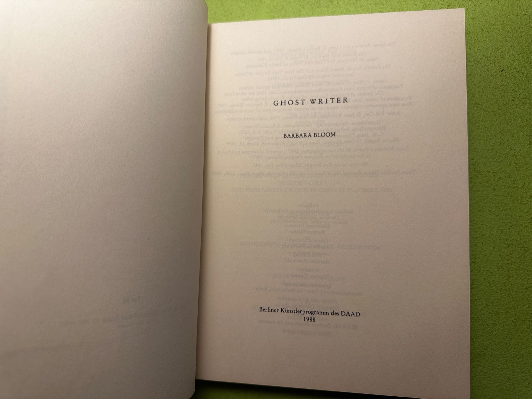 Bücher: Barbara Bloom: Und wenn sie nicht gestorben sind.GhostWriter – Gebraucht aus Zürich von allp 6