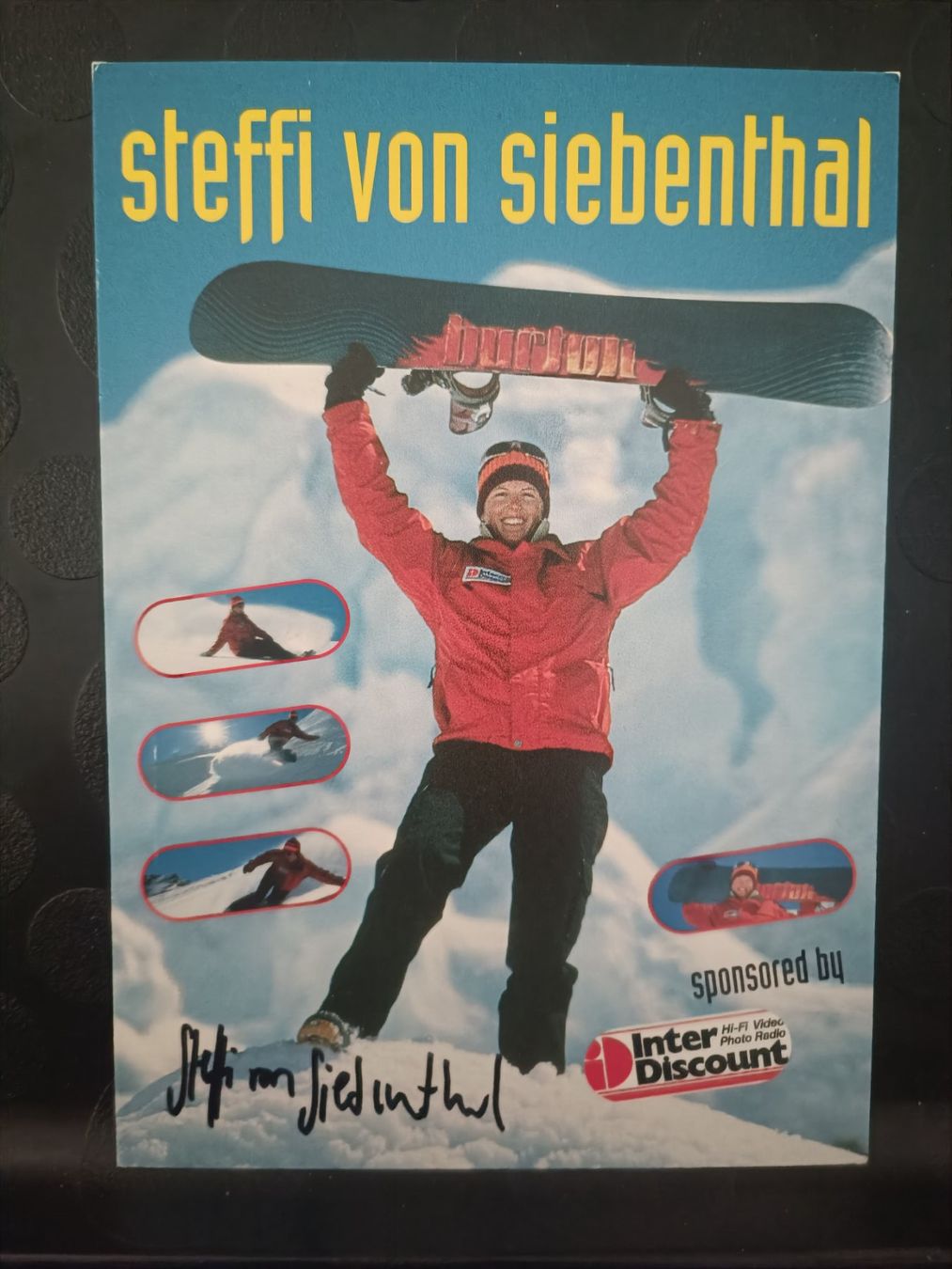 Autografi: Stefanie von Siebenthal - handsigniert – Usato da Menziken venduto da Artographs