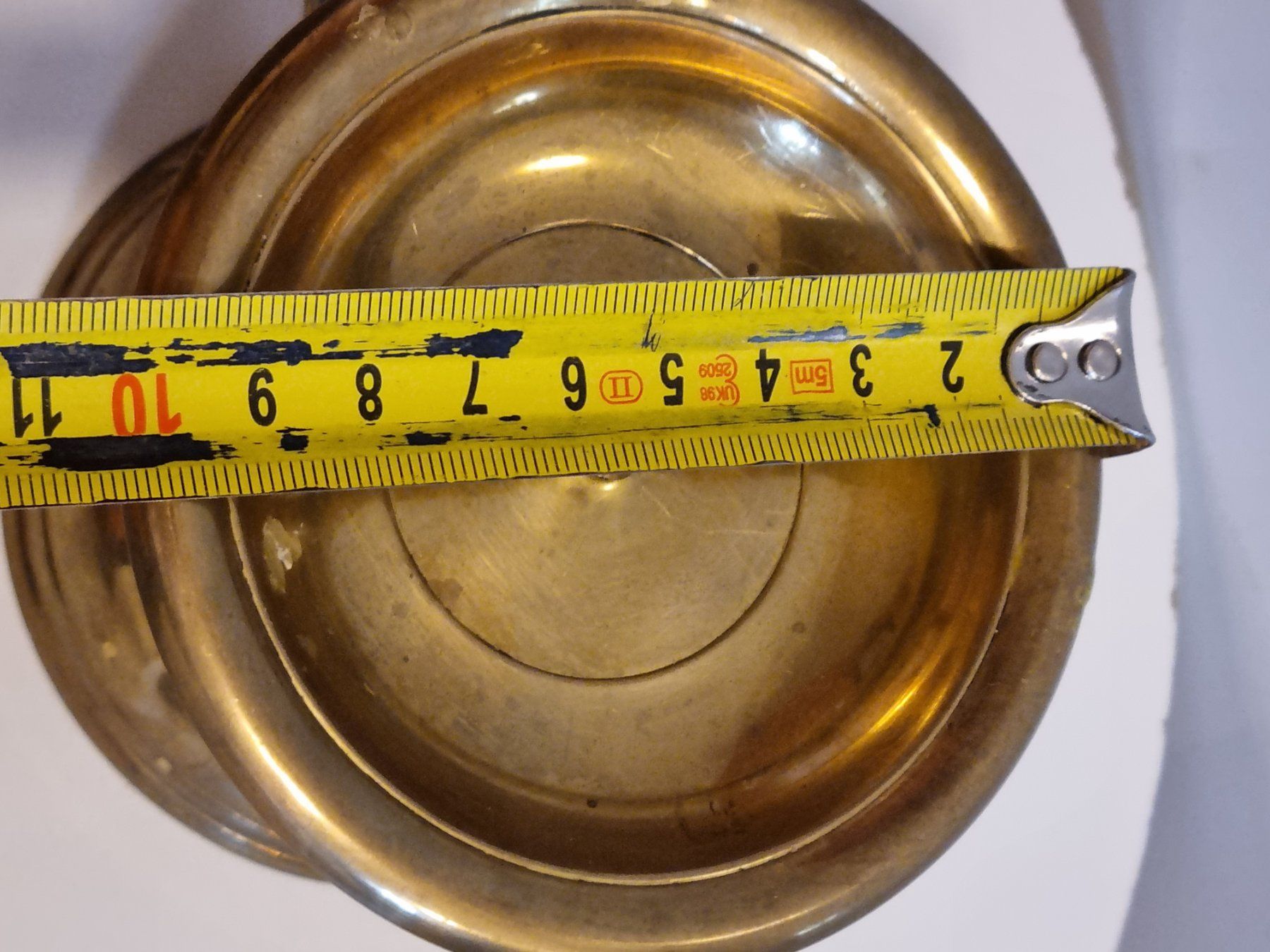 Portacandele: Vintage Messing Kerzenhalter mit Griff – Usato da Scharnachtal venduto da devin03 2