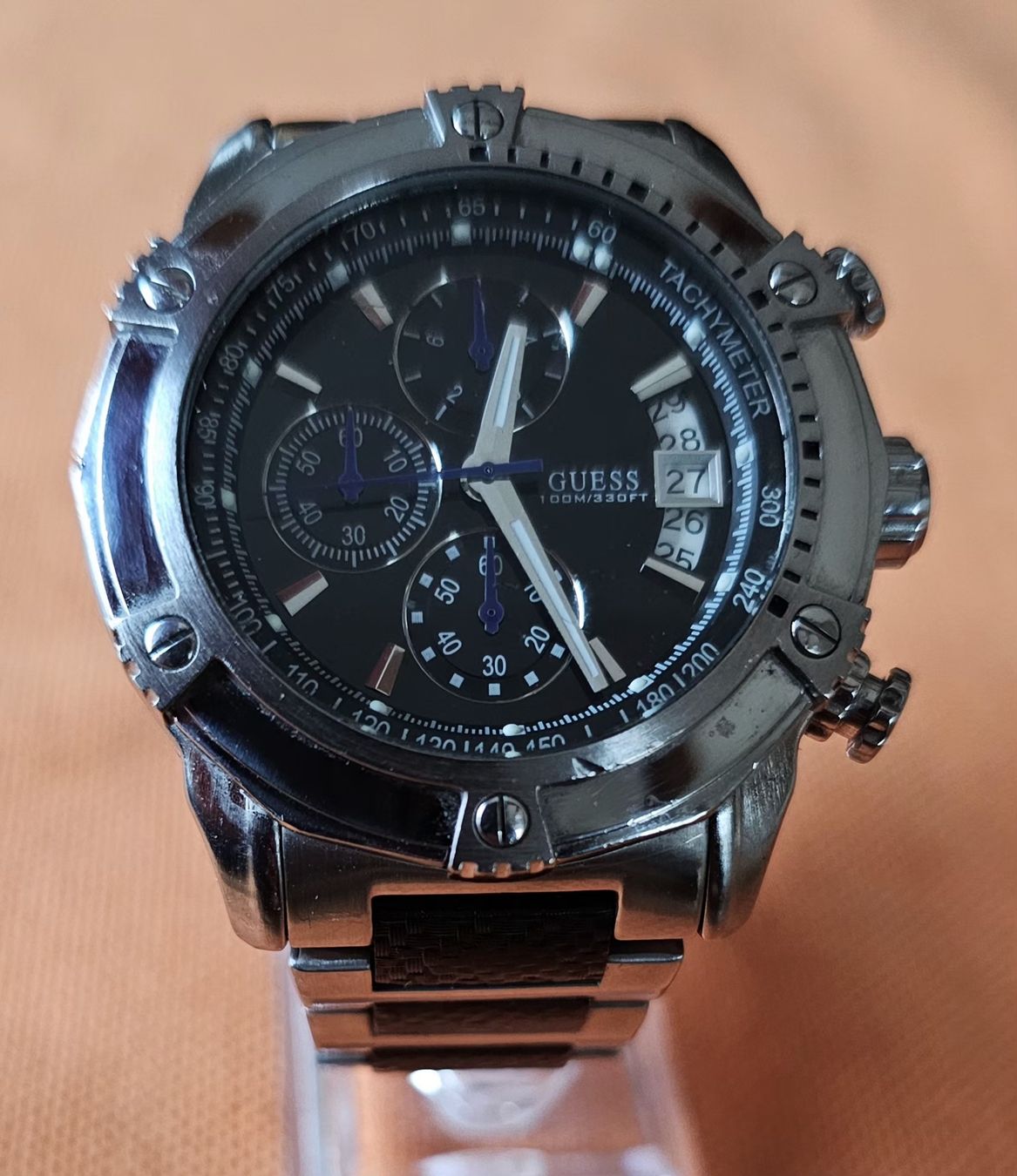 Guess Orologi: Guess Chronograph Herrenuhr 45mm – Usato da Speicher venduto da Lemore 1
