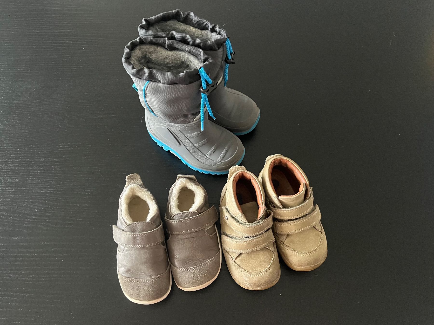 Bobux Schuhe für Jungen: Winterschuhe und Lauflernschuhe, Grösse 22 – Gebraucht aus Düdingen von Moonils