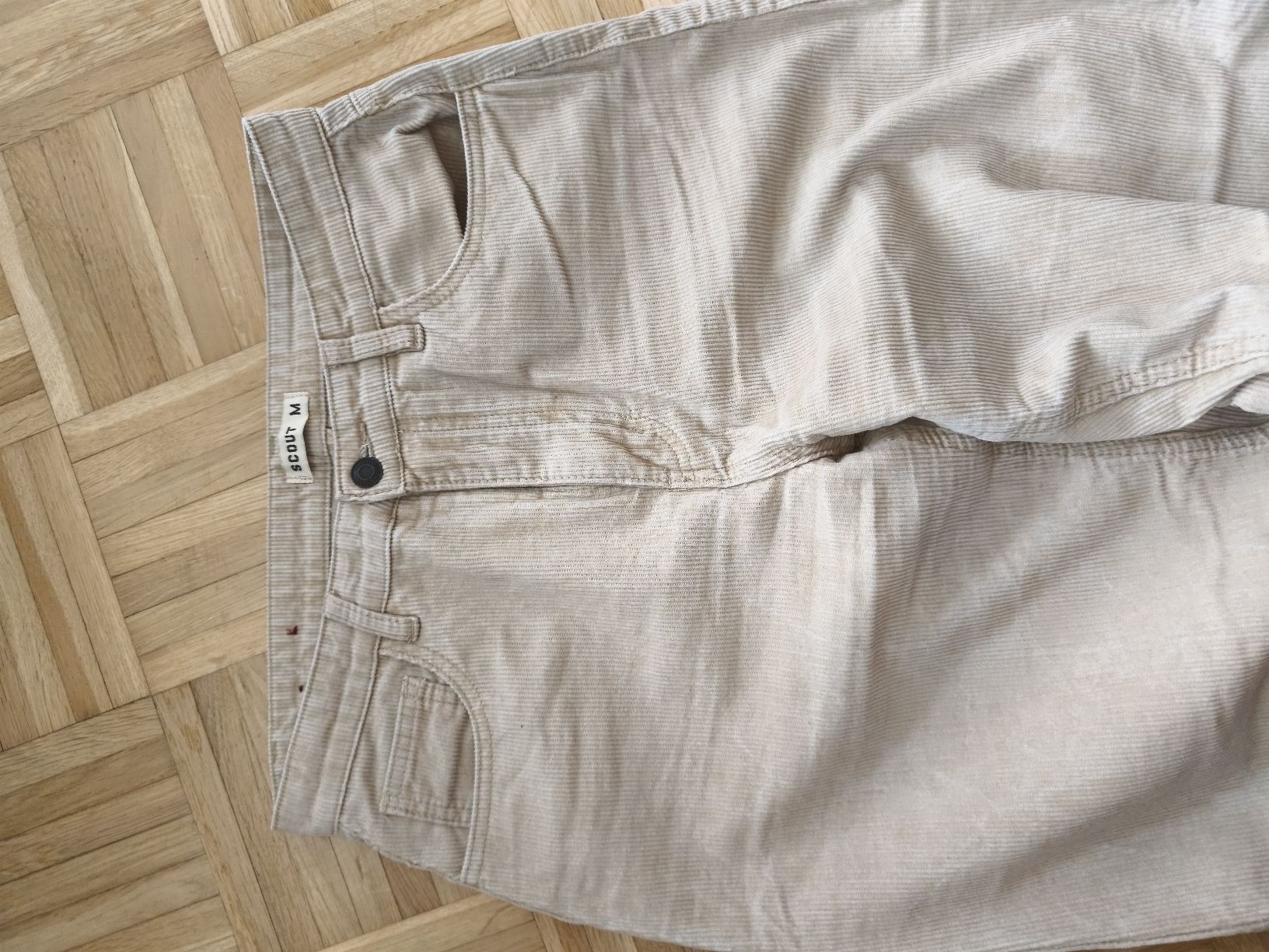 Pantaloni: Cordhose, Damen beige, Grösse M – Usato da Bern venduto da Tschu_Tschu 2