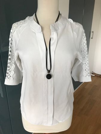 Weiße Bluse 38M
