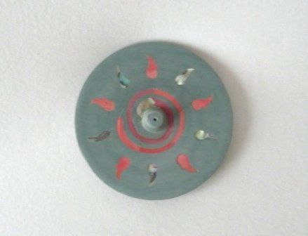 Candele: Räucherstäbchenhalter Kundalinifeuer – Nuovo e nell'imballaggio originale da Mauren venduto da Yeelen 1