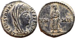 DIVUS CONSTANTINE I bronze nummus (337-340 AD)