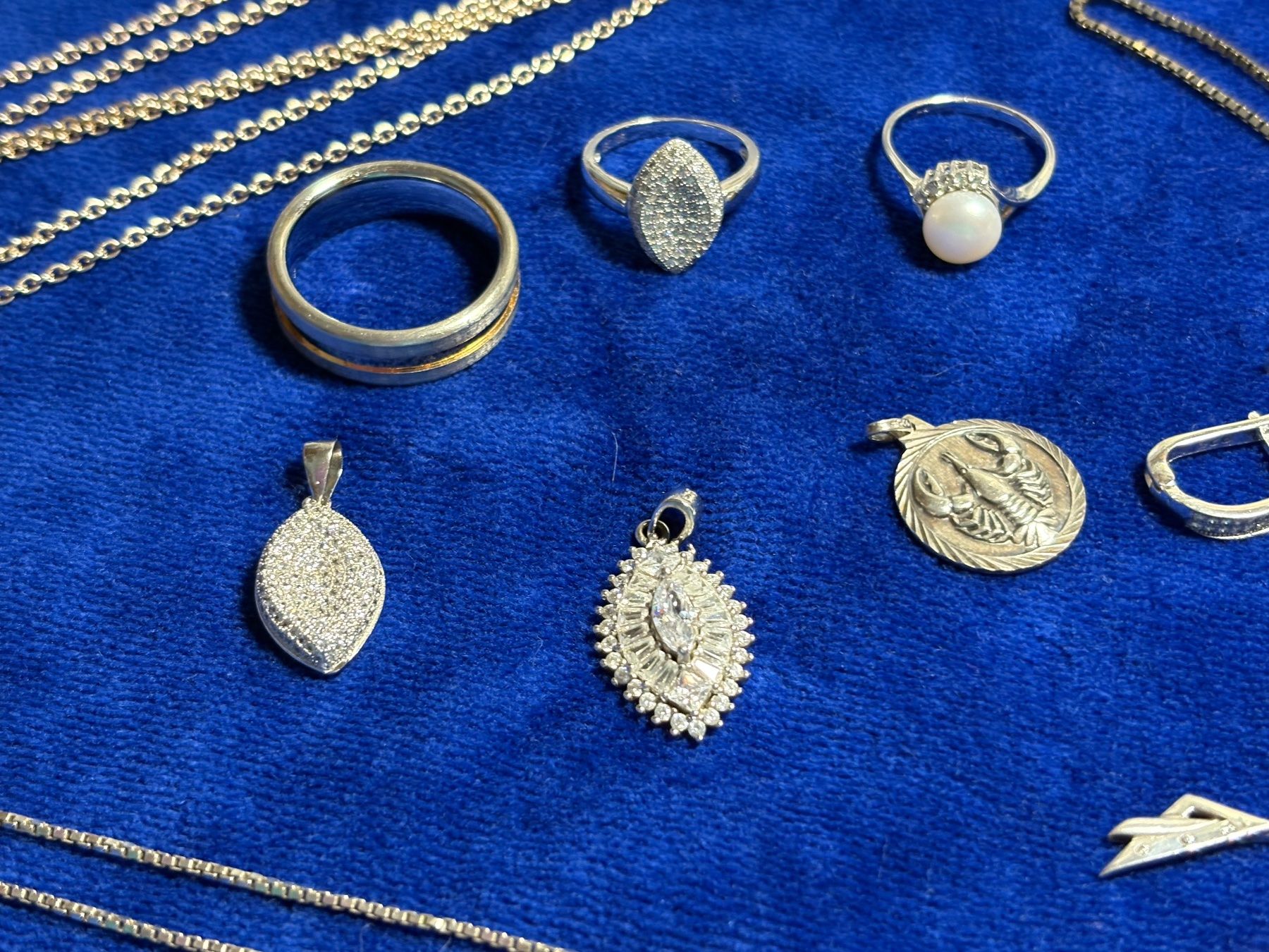 Altri gioielli: 47 gr. 925 Silberschmuck gemischt. – Usato da St. Peterzell venduto da verena40 8