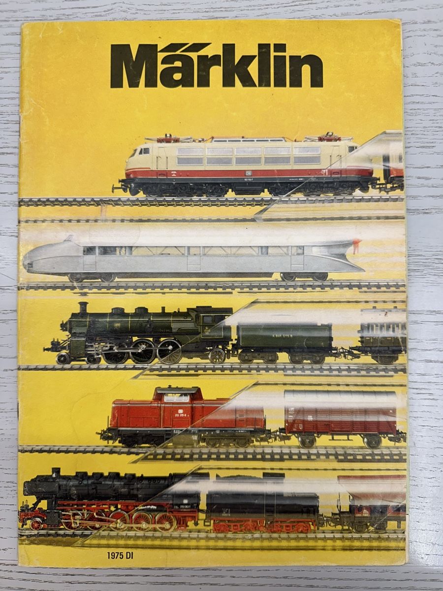 Märklin Modellini di ferrovie: Märklin Katalog 1975 DI – Usato da Lupsingen venduto da New-Haven