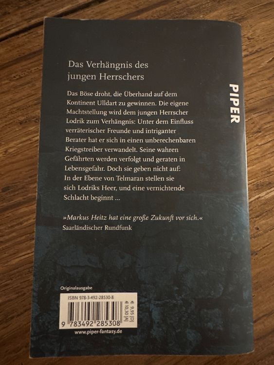 Buch von Markus Heitz - Das Zeichen des dunklen Gottes | Kaufen auf Ricardo