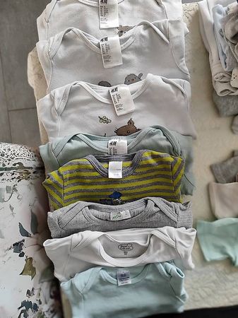11 Baby-/Kinderbody, Grösse 74 bis 92, gebraucht