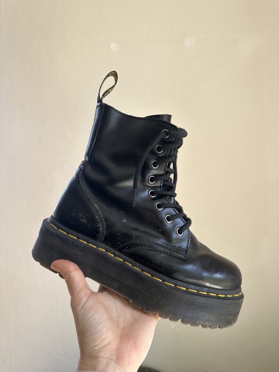 Dr. Martens Herrenschuhe: Dr. Martens Jadon Platform Boots Grösse 37 – Gebraucht aus Dättwil AG von oceaneyes