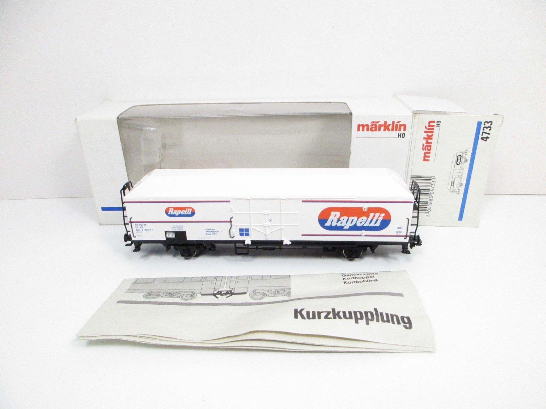 Märklin Modelleisenbahnen: Märklin H0 4733 FS Kühlwagen RAPELLI Interfrigo Basel – Neu und originalverpackt aus Olten von Heinrich875 1
