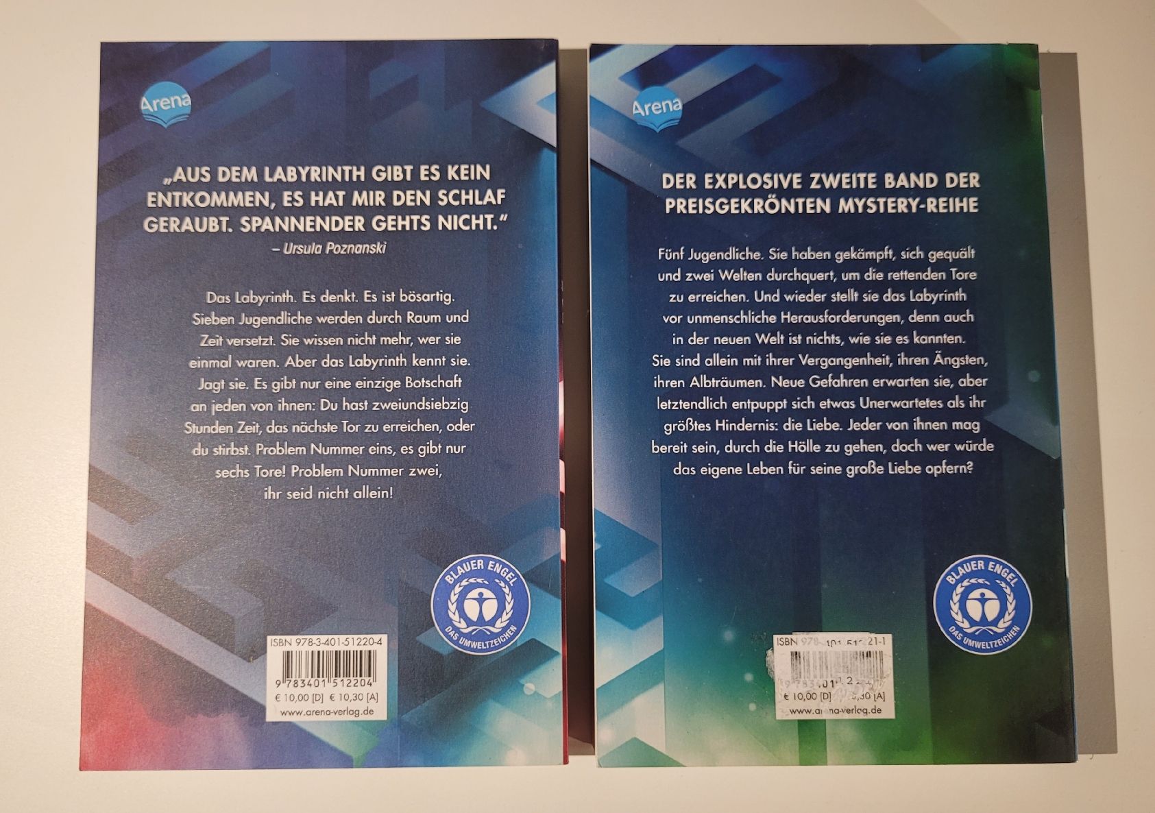 Libri: Das Labyrinth Band 1 & 2 – Nuovo (secondo la descrizione) da Regensdorf venduto da lar_wz5l 1