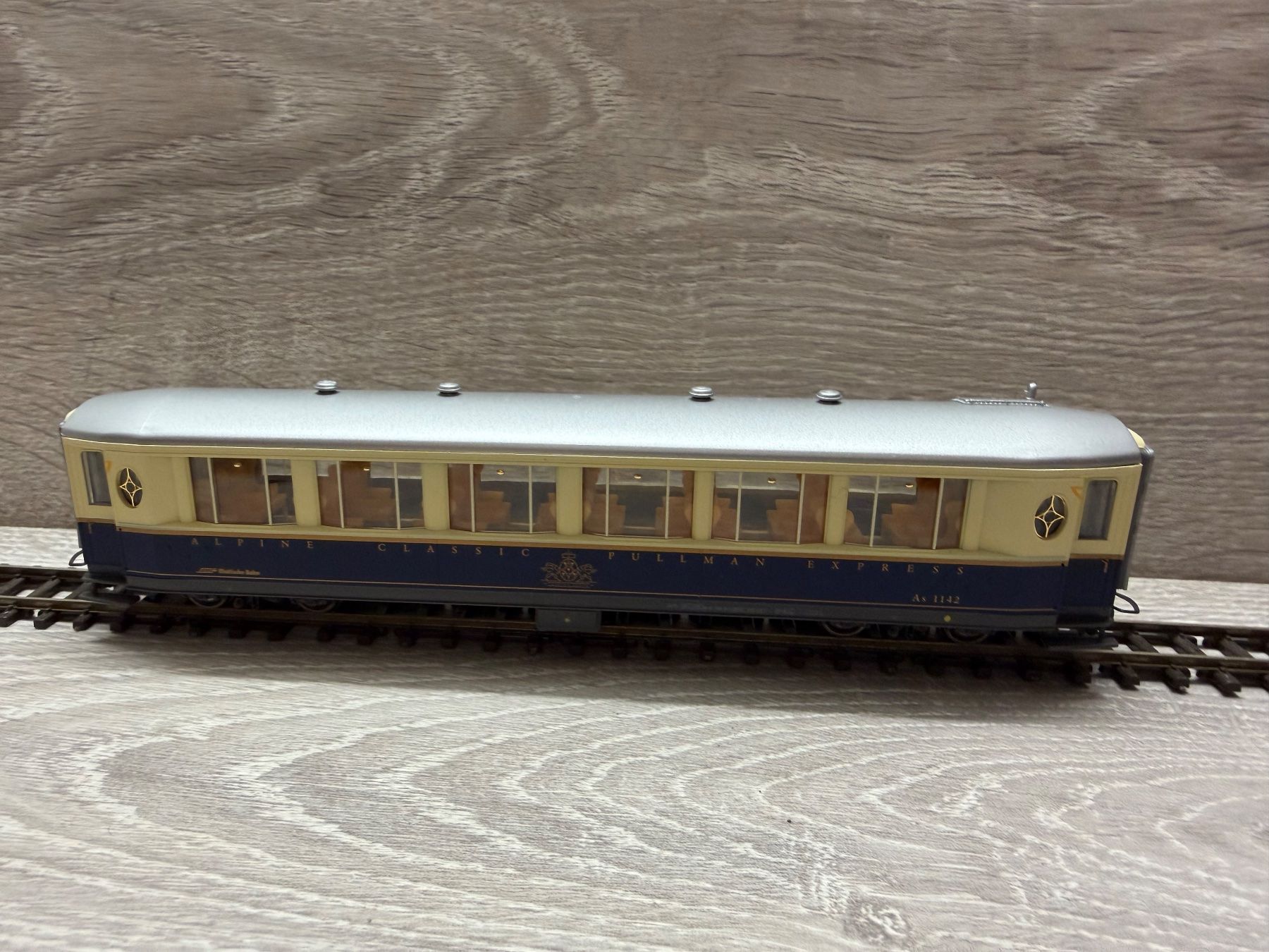Bemo Modellini di ferrovie: RhB Salonwagen H0m – Usato da Kiesen venduto da Alaskamich 4