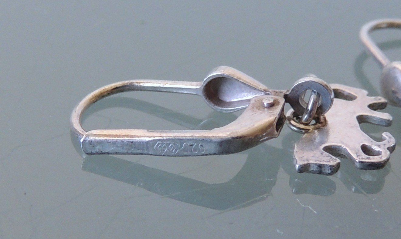 Boucles d'oreille: Pferd Pony Silber 925 Ohrringe – D'occasion à Waldenburg par schaller707 3
