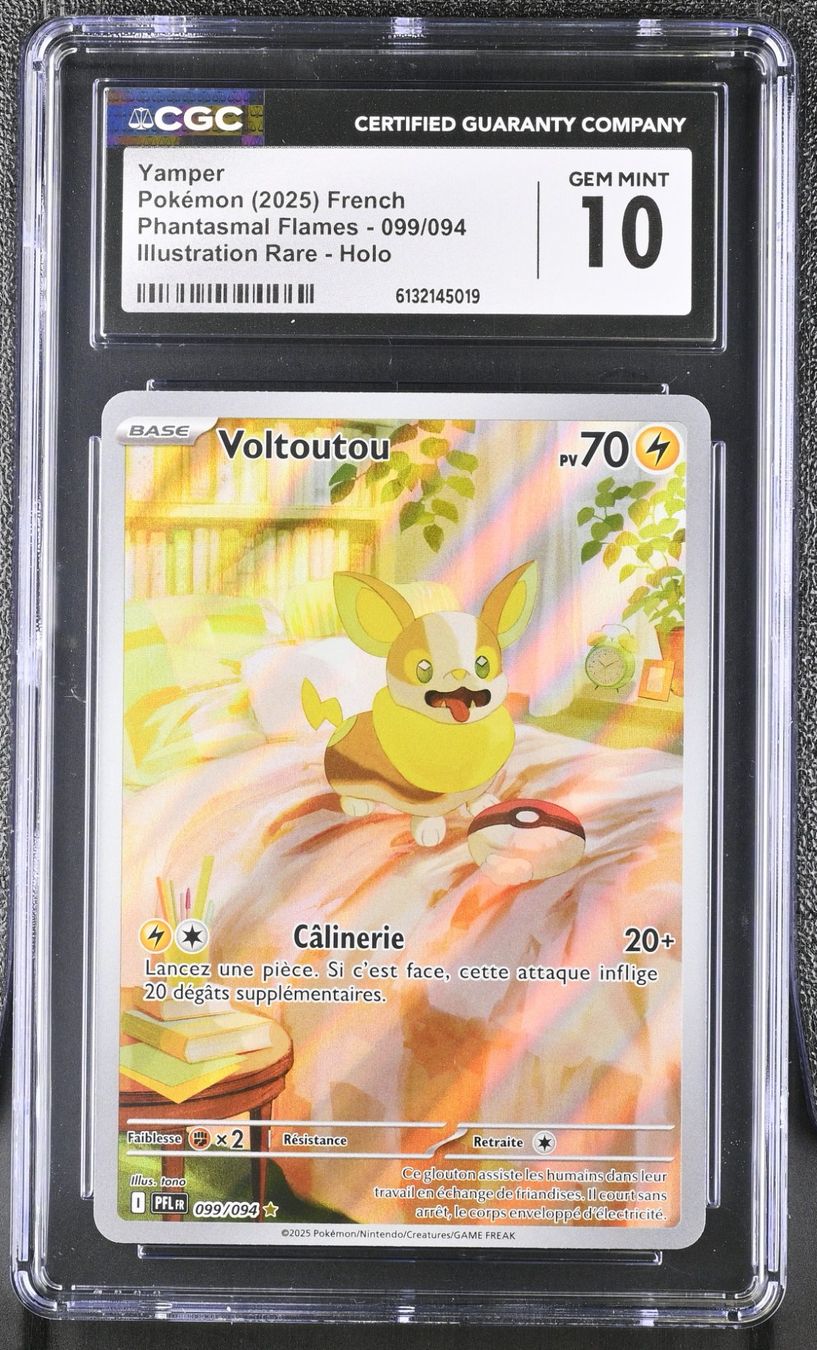 Pokémon Sammelbilder & Trading cards: Yamper - Phantasmal Flames - 099/094 – Neu (gemäss Beschreibung) aus Buochs von BitKaizer