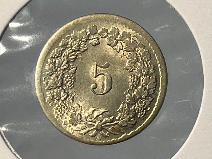 Tutti le monete: 5 Rappen 1850 BB – Usato da Tägerwilen venduto da Beata1sager 2