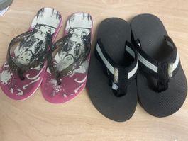 2 Paar Flip Flops Gr. 30/31