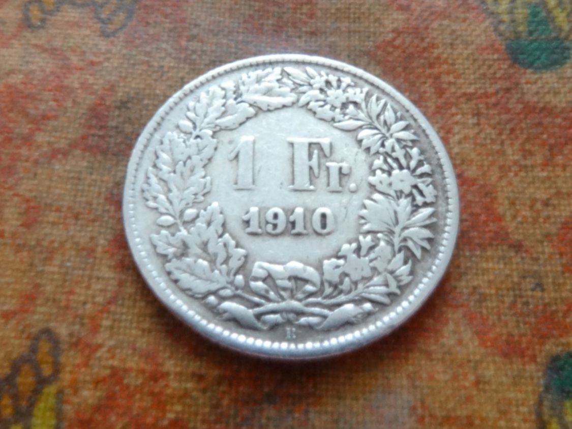 Tutti le monete: 1 Fr. 1910  (Y) – Usato da Romanel-sur-Lausanne venduto da Swift13