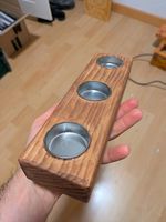 Kerzenhalter aus Holz