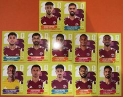 Panini Sticker Qatar WM 2026 Spieler-Kollektion 11 Stk