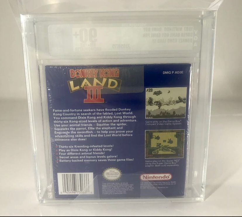 Nintendo Spiele: Donkey Kong Land 3 90+ VGA – Neu und originalverpackt aus Schänis von retail_rover 1