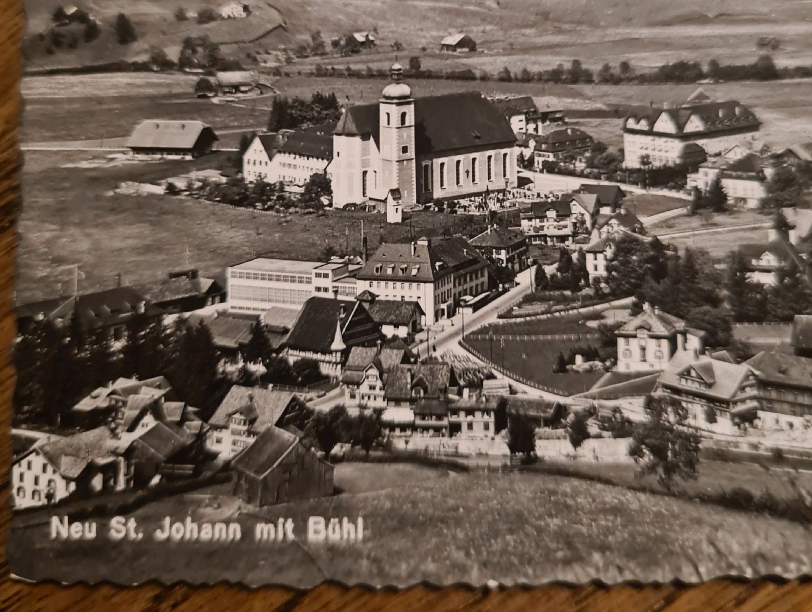 Ansichtskarten: Neu St. Johann mit Bühl 1940 – Gebraucht aus Ebikon von Donar50