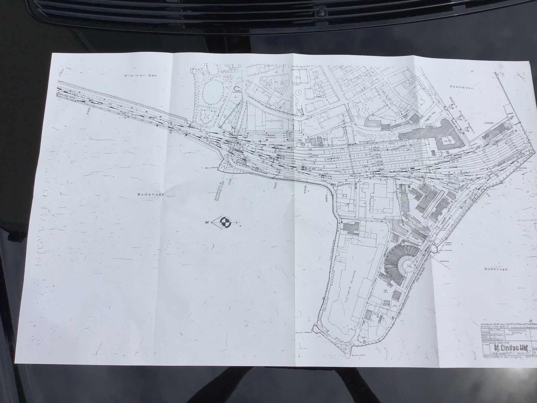 Poster & Bilder: Historische Pläne Bahnhöfe – Gebraucht aus Männedorf von Modell-Spezialisten 1