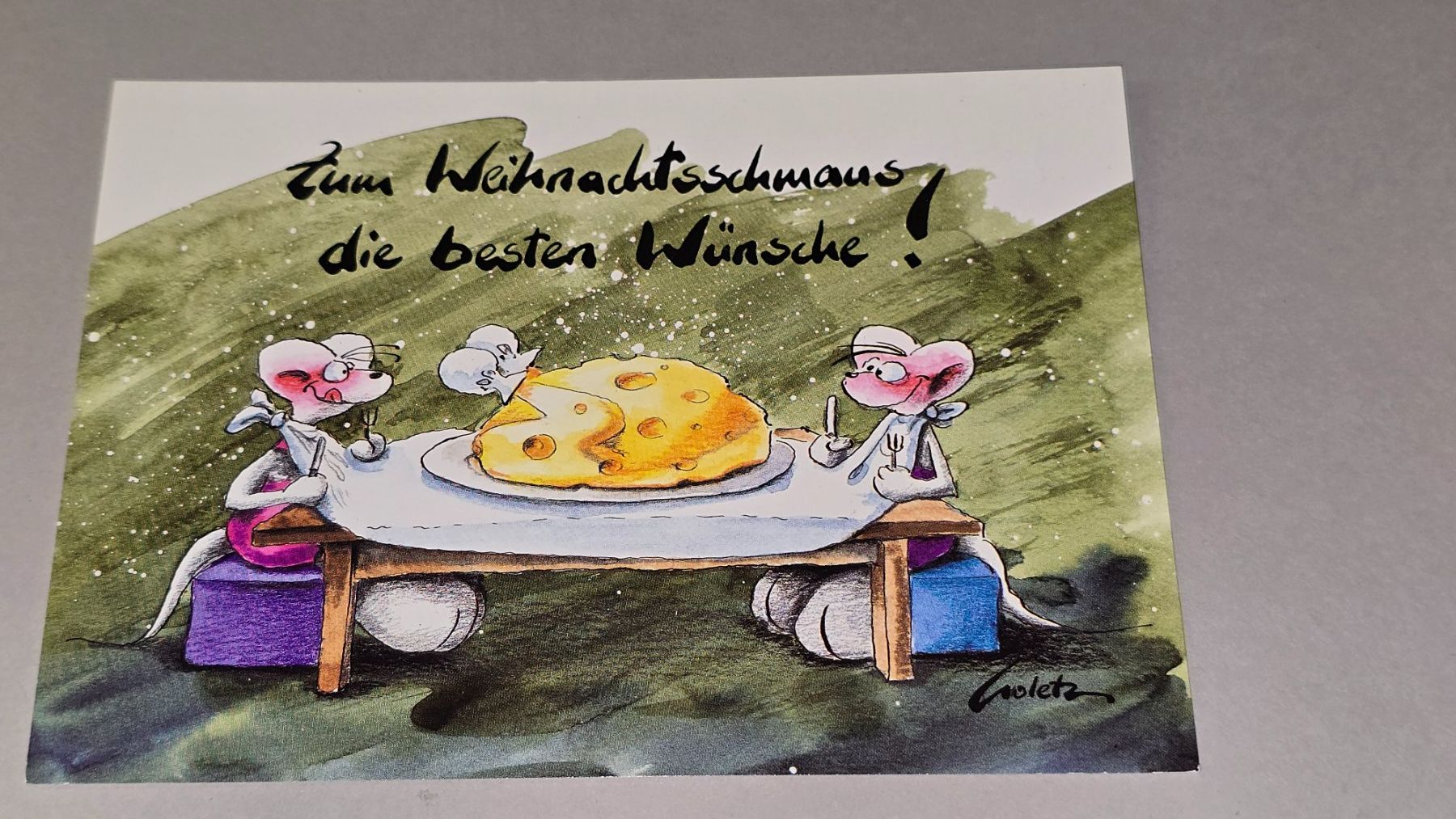 Cartes: Diddl Weihnachtskarte 20 a Rarität – D'occasion à wallisellen par funkelsternchen5