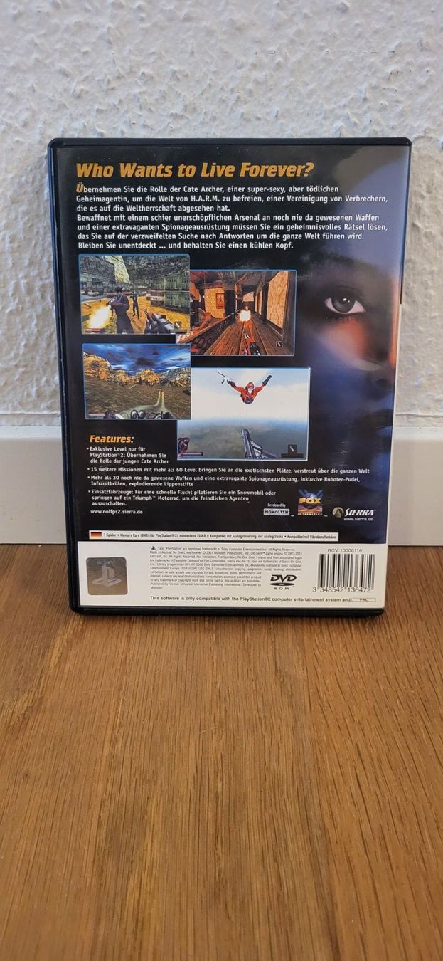 Sony Giochi: PS 2 - No One Lives Forever – Usato da Münsingen venduto da DigitaleSpielecke 1