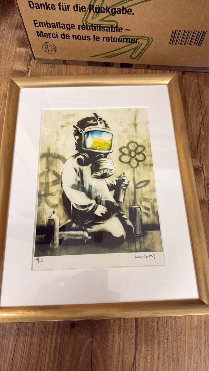 Grafiken & Lithographien: Kunstdruck mit Rahmen gebraucht – Gebraucht aus Meienberg von sony252