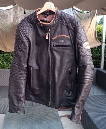 Vintage IXS Lederjacke, Herren Gr. 50, Top Zustand!