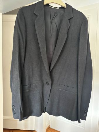 TSUMORI CHISATO Japanese brand, dark grey jacket, size S-M