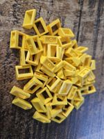 lego 2432 lot de 65 pièces Yellow Tile, Modified 1 x 2