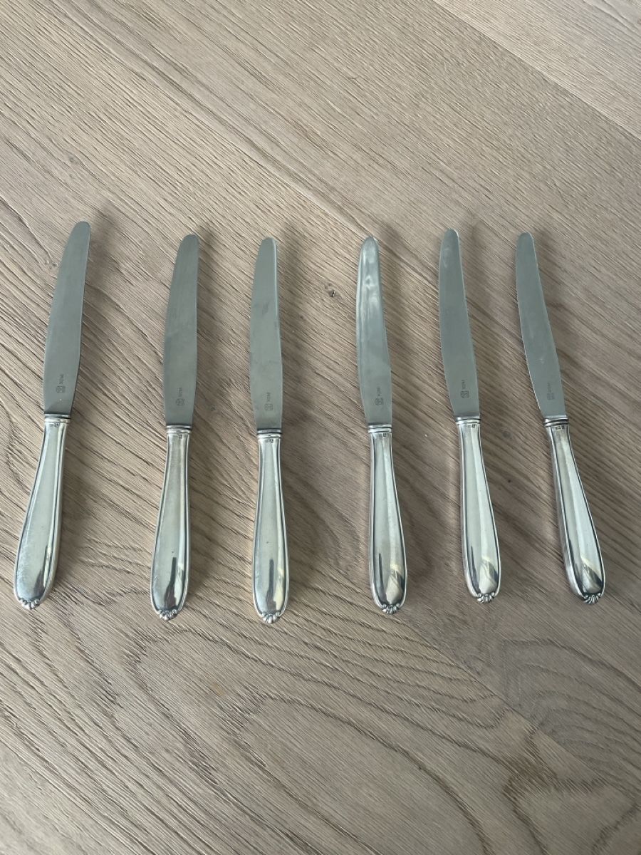 Jezler Besteck: Jezler Silber Messer 800 – Gebraucht aus richterswil von luzia09