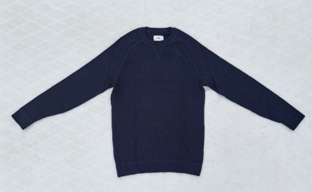 Herrenpullover C&A dunkelblau Grösse M Baumwolle