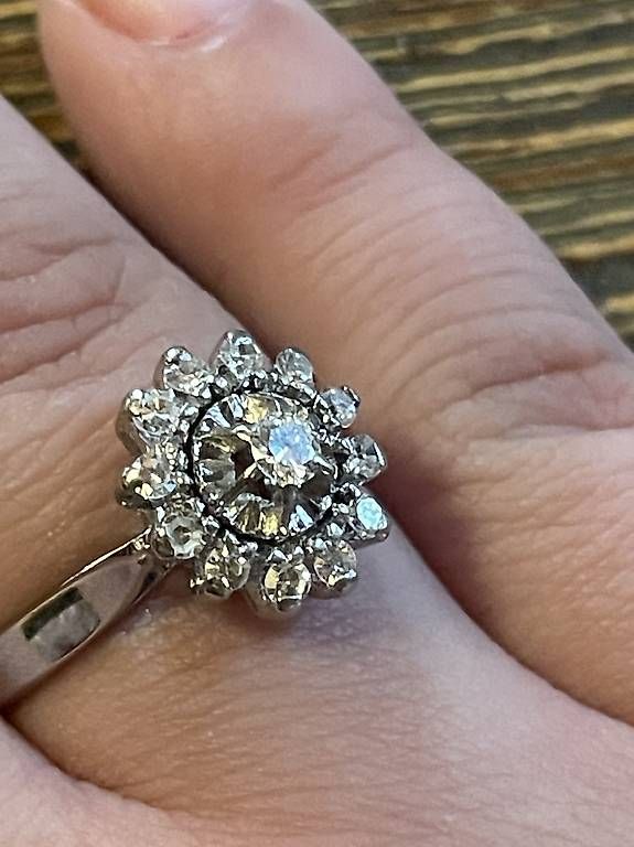 Anelli: Bague or et diamants – Usato da Les Acacias venduto da NSanthagens 2
