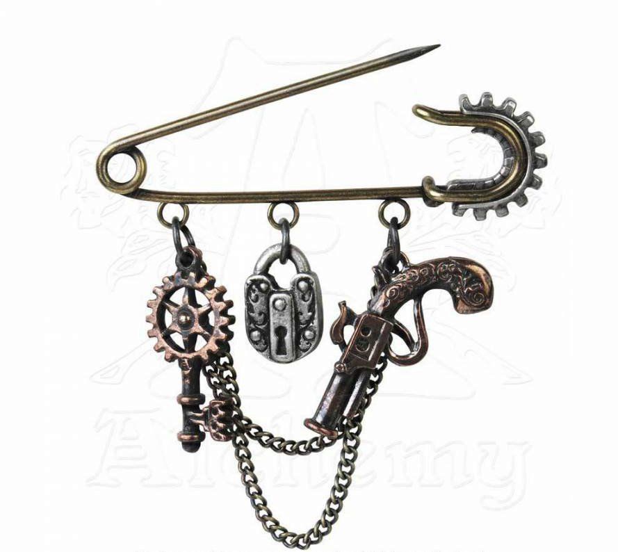 Placchette & Badge: Alchemy: Anstecker "Artificer's Utility Pin" Steampunk – Nuovo e nell'imballaggio originale da Roggwil TG venduto da Chevalier_69