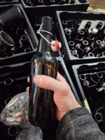 Bügelflaschen, Bierflaschen braun, 0.33l & 0.5l