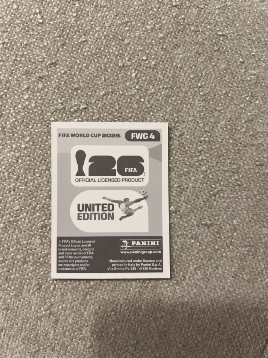 Panini Carte collezionabili: Panini Sticker WM 2026 FWC 4 – Nuovo (secondo la descrizione) da Wettingen venduto da nic_yz65 1