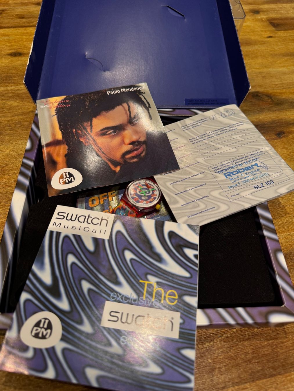 Swatch Uhren: SWATCH , Musical Special, 11 pm , Paulo Mendonça – Neu und originalverpackt aus Zürich von SAVAPFC 6