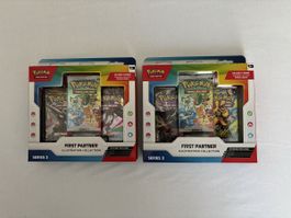 2 x Pokemon First Partner Illustration Collection Series 3