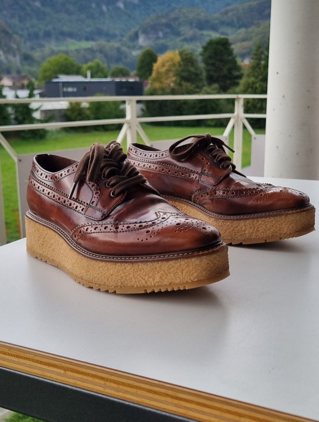 Prada Damenschuhe: Prada SS 2011 Creeper/Derby, Gr. 37 – Gebraucht aus Oberriet SG von gimidrip 5