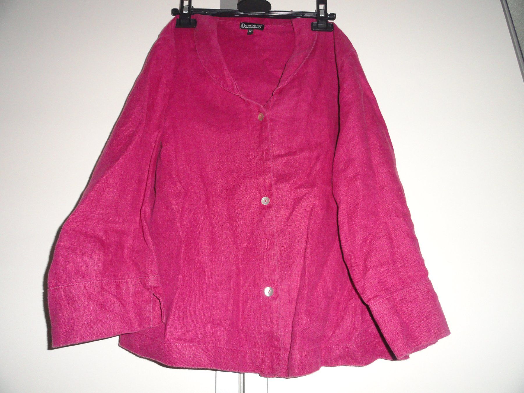 Deerberg Camicette: DEERBERG 100% LEINEN BLUSE-JÄGGLI GR. M *** – Usato da Uetendorf venduto da bibibop