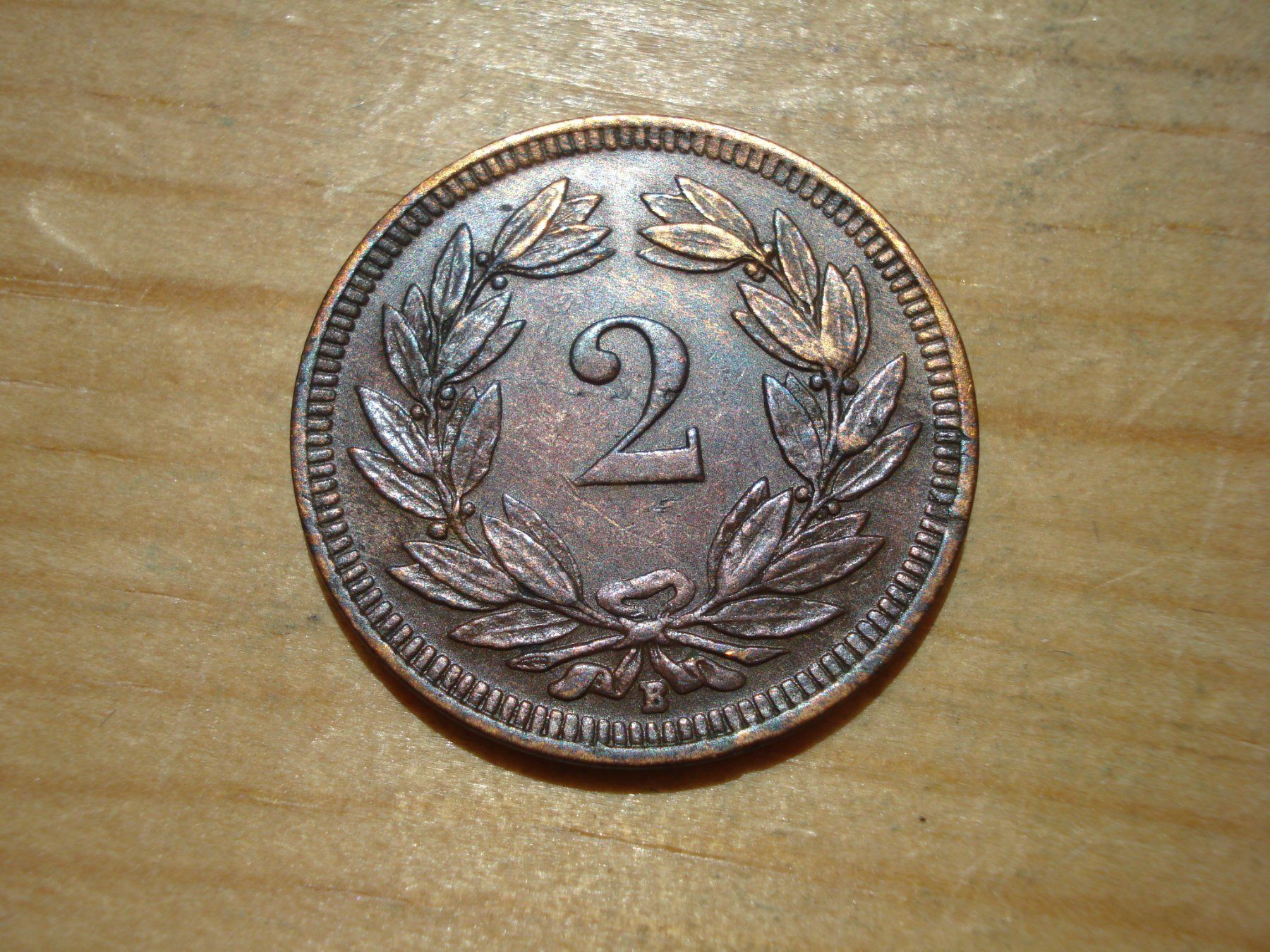 Tutti le monete: (H3) 2 Rappen 1902 VZ – Usato da Erlach venduto da Net-Coins 1