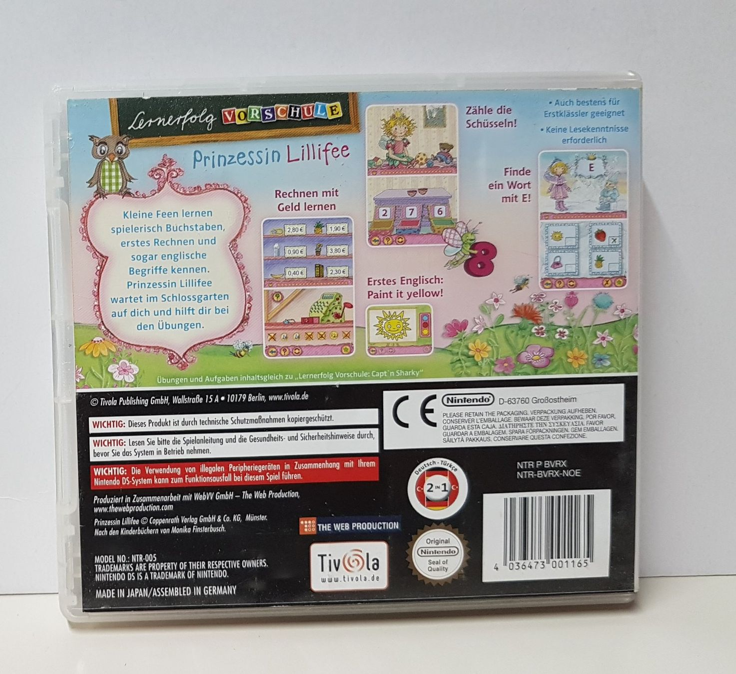 Nintendo Spiele: DS  Prinzessin Lillifee Lernerfolg Vorschule – Gebraucht aus Schüpfheim von Game-Paradis 2