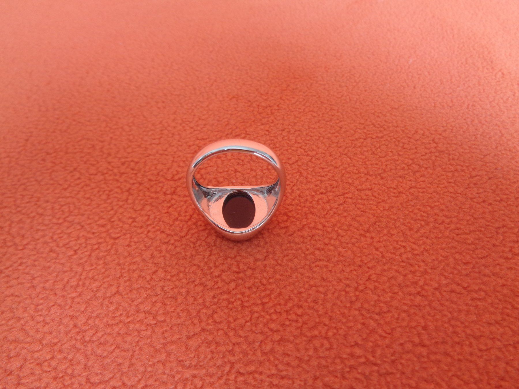 Ringe: Silberring mit ovalem Onyx - Sterling Silber 925 Grösse 60 – Neu (gemäss Beschreibung) aus Chur von omonia 6