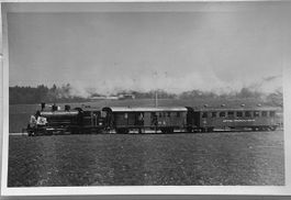 Originalfoto Mittelthurgau - Bahn, 13 x 18 cm